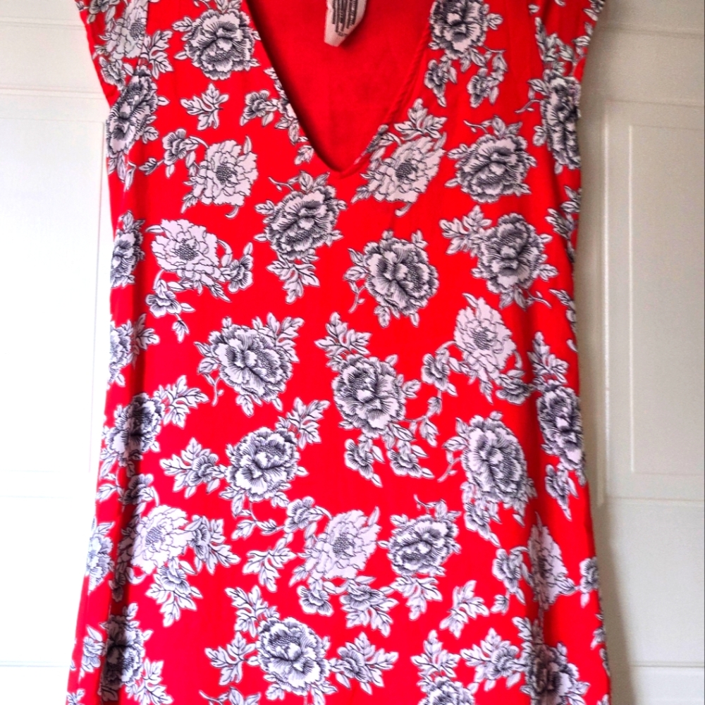 Free People XS floral short dress